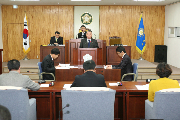 제169회 양양군의회 임시회 제1차 본회의