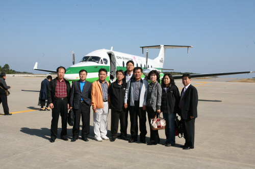 양양국제공항 활성화 비행기 탑승체험