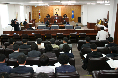 제171회 양양군의회 임시회 제1차 본회의