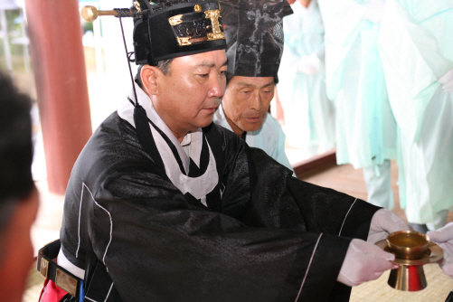 낙산해수욕장 용왕제 봉행