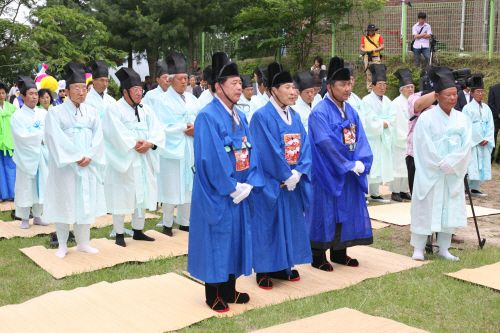 제33회 현산문화제 성황제 봉행
