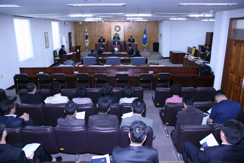 제170회 양양군의회 임시회 개회