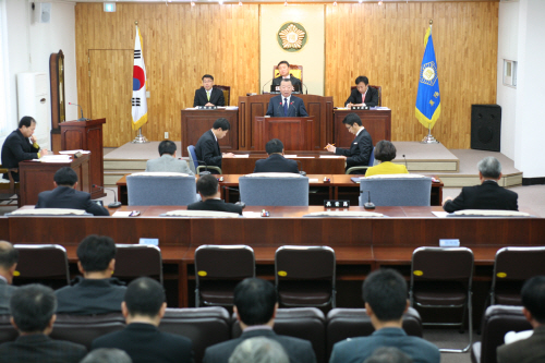 제168회 양양군의회 정례회 개회