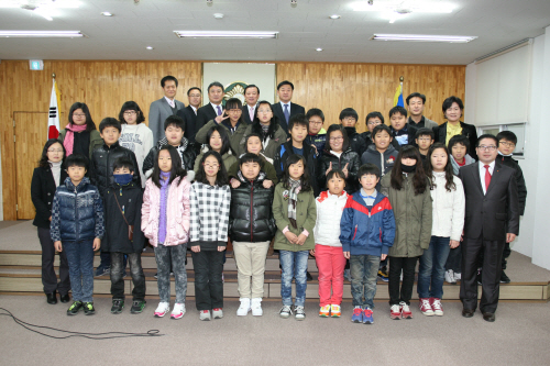 제175회 정례회 양양초등학교 학생 방청