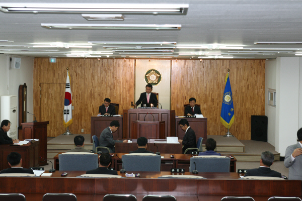 제166회 양양군의회 임시회 개회
