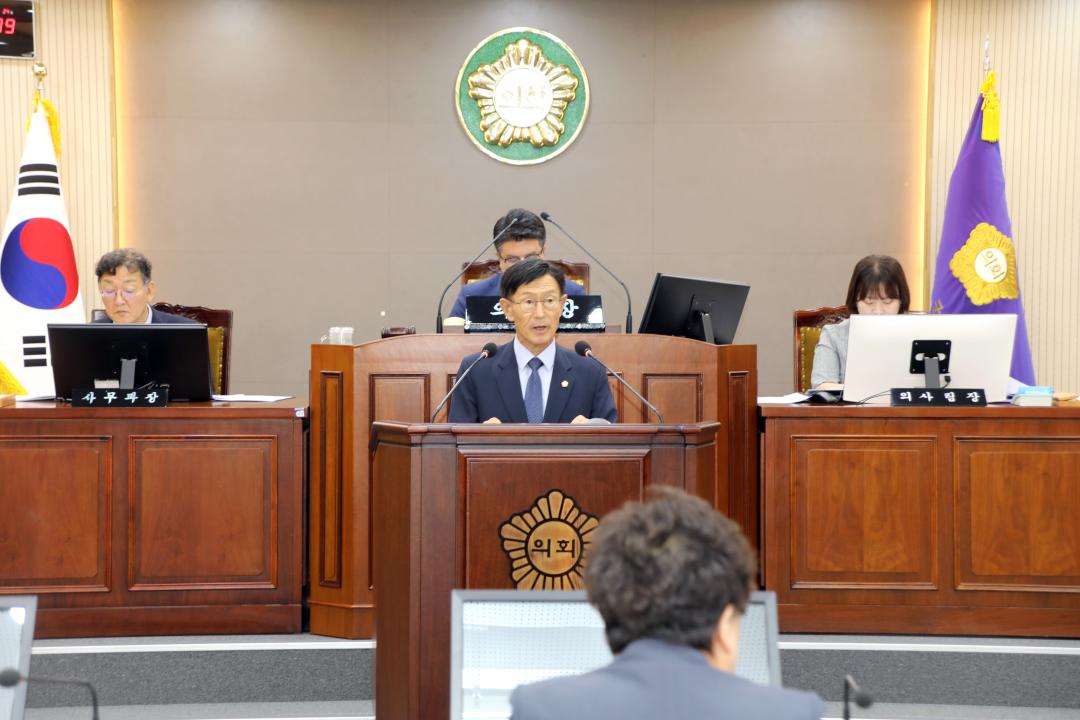 '제288회 양양군의회 정례회 제3차 본회의(군정질문)' 게시글의 사진(6) '2025-06-24 제288회 양양군의회 정례회 제3차 본회의(본회의장) (13).jpg'