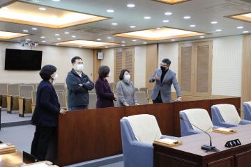 서울 광진구의회 의원 방문