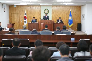 제207회 양양군의회 임시회 개회