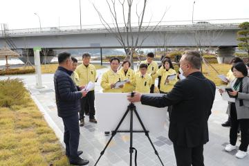 군정주요사업장 현장점검(양양읍,서면,강현면)
