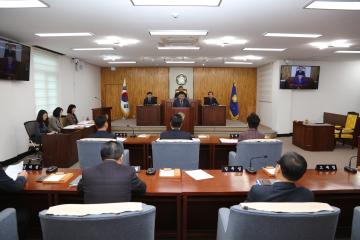 제245회 양양군의회 임시회 개회
