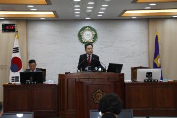 제277회 양양군의회 정례회 개회