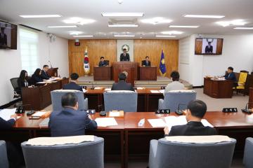 제247회 양양군의회 임시회 개회