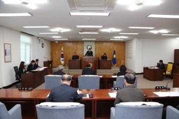 제229회 양양군의회 임시회 개회