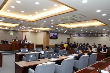 제291회 양양군의회 임시회 제1차 본회의