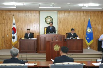 제204회 양양군의회 정례회 개회