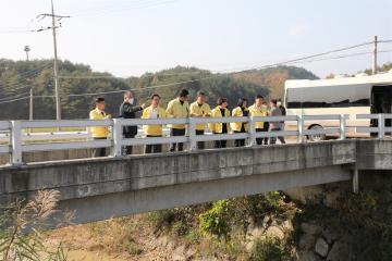 군정주요사업장 현장점검(손양면,현북면,현남면)