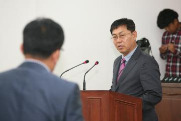 집행부에 대한 군정질문(고제철 의원,김정중 의원,진종호 의원)