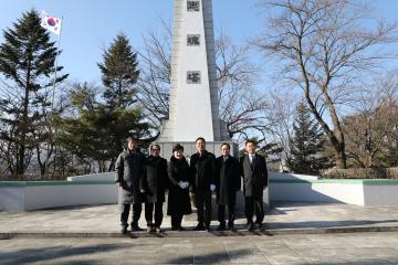 2020년 충혼탑 참배
