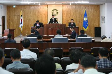 제155회 양양군의회 정례회 개회