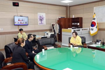 오색그린야드 총지배인 방문