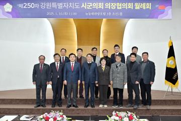 2025년도 제250차 강원특별자치도의회 의장협의회