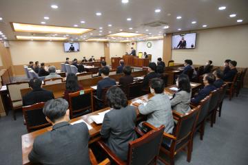 제263회 양양군의회 임시회 개회