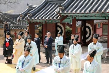 양양향교 춘기 석전제 봉행