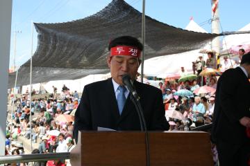동서고속도로건설 촉구 궐기대회 참석(3)