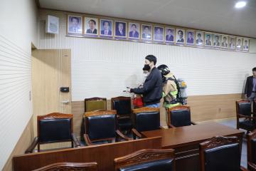 2022년 양양군의회 합동소방훈련