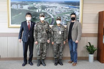설맞이 군부대 위문