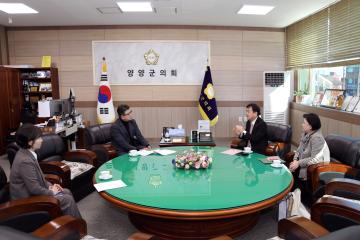 국민건강보험공단 속초고성양양지사장 방문