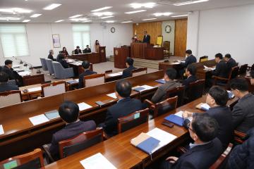 제230회 양양군의회 임시회 개회