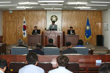 제200회 양양군의회 임시회 개회