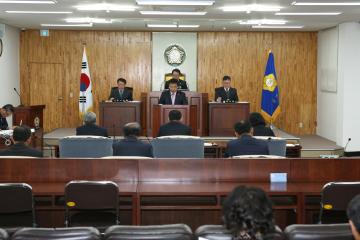 제211회 양양군의회 정례회 개회
