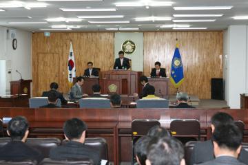 제188회 양양군의회 임시회 개회