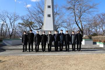 2021년도 충혼탑 참배